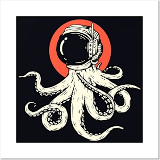 Space Octo Posters and Art